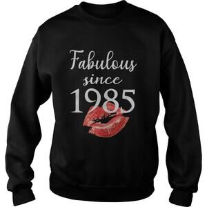 Fabulous Since 1985 Chapter 35 Birthday Gifts Sweatshirt